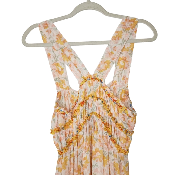 Free People Dance With Me Printed Maxi Dress - Picture 12 of 12